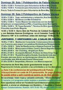 29 - Mayo - 16 en POLIDEPORTIVO DE FADURA (VIZCAYA)